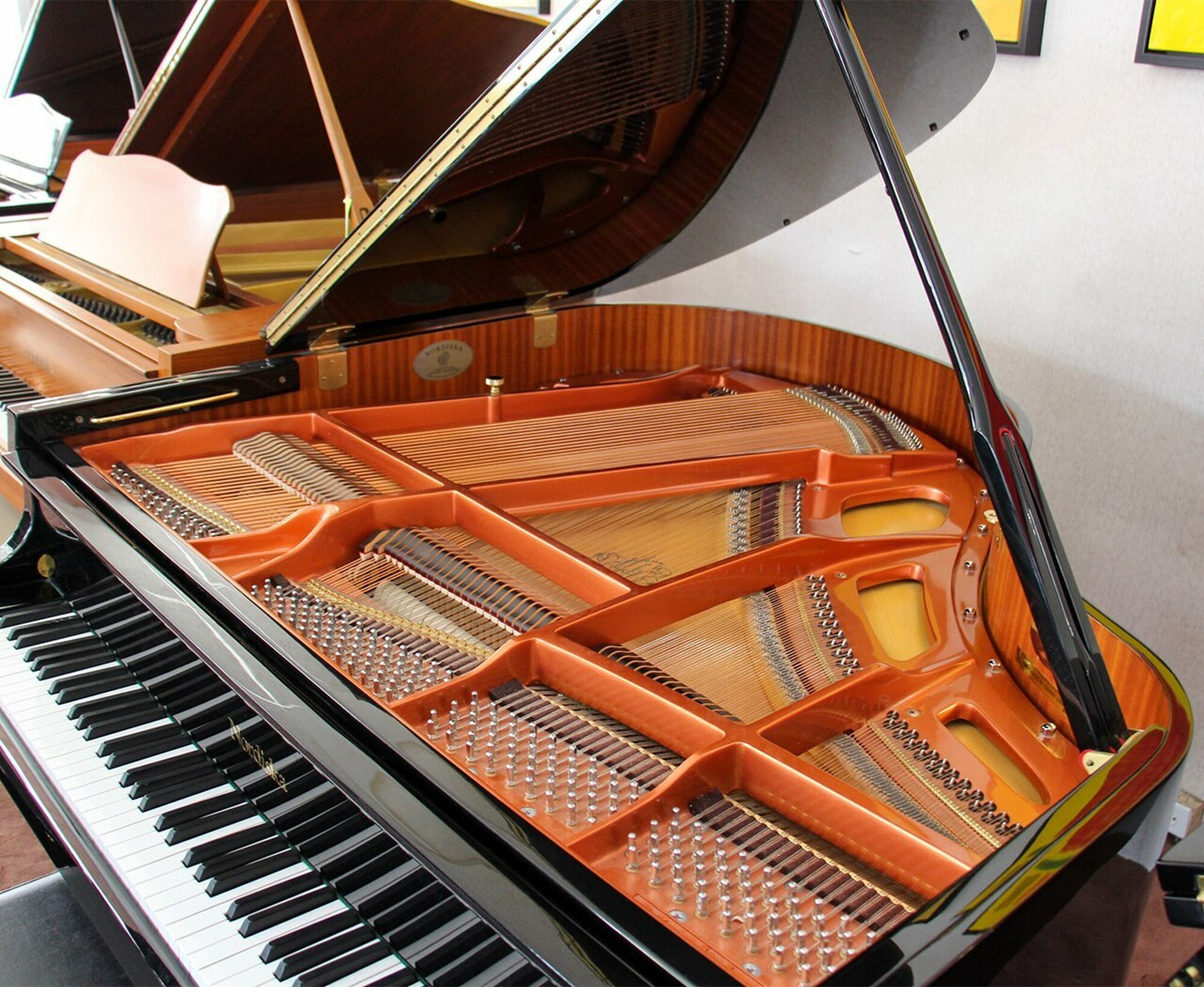 where is the model of nordiska piano located